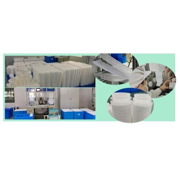 1 kg High Precision 10" Pore Structure Asymmetric PES Filter Cartridge for 500L/Hour Productivity