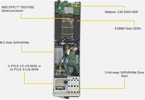 Front Access Supermicro Superblade Storage Server SBS-820H-4114S A+