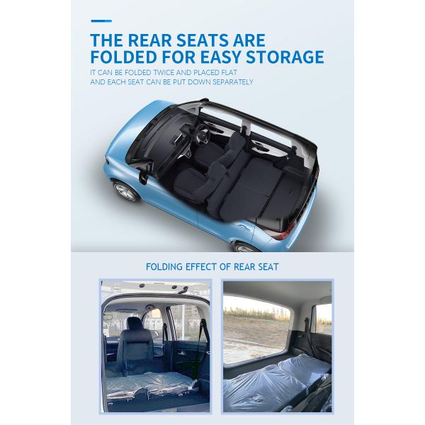 Deposit Blaval Auto Right Hand Drive 107km/h EQ 4 Doors Electric Vehicles with Wheelbase 2275mm and Curb Weight 750kg