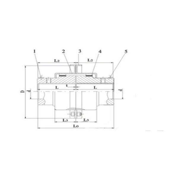 JSB 45# Steel Taper Grid Coupling Snake Spring Flexible Metal Coupling