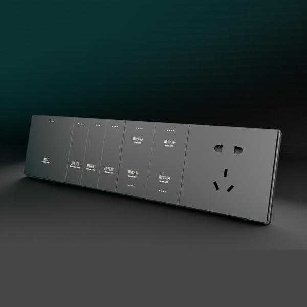 RoHS Wifi Dimmer Switch Wifi Controlled Switch For Home Apartment Hotel