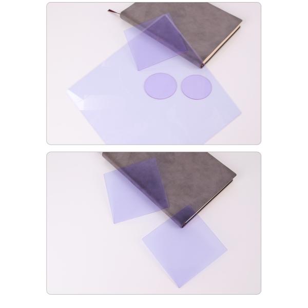 Double Sided Anti-Reflection Coating Customize Didymium Glass PNB586 BG20