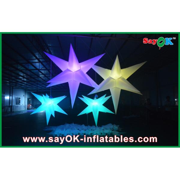 Colorful Inflatable Lighting Decoration Event Inflatable Led Star