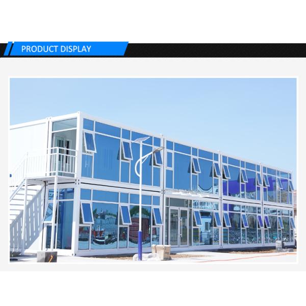 Zontop Low Cost Modern Hotel Shop Office Workshop Stackable Modular Prefab Container Homes