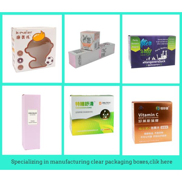 Commonly Used Accessories Parts Packaging New Design Cosmetic Display Box Package