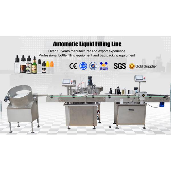 5-35 bottles/min Pump Liquid Filling Machine , PLC Control Vial Liquid Filling Machine