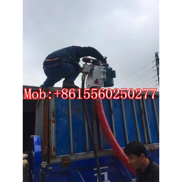 High efficiency and low breakage rate collection of corn grain suction conveyor