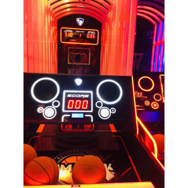 Star Mvp Basketball Shooting Game Machine Amusement Equipment For 1 - 2 Players