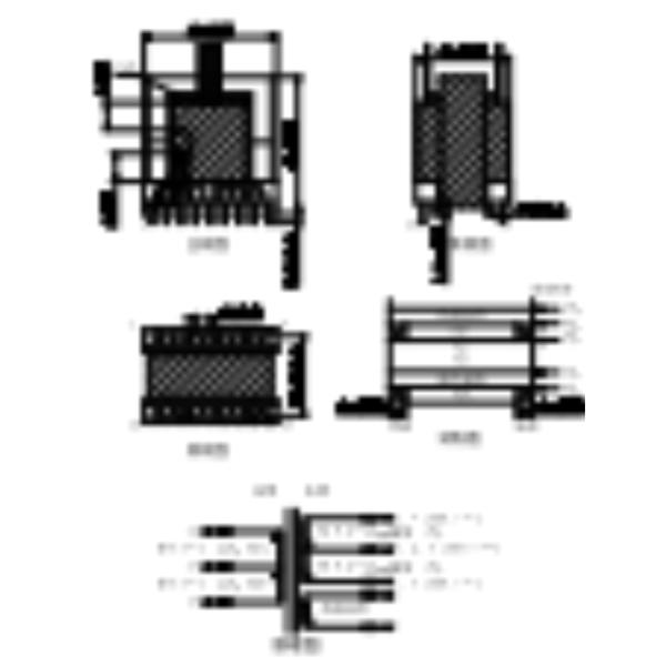 ER40 High Frequency Transformer Manufacture Customized EE Series DW3576