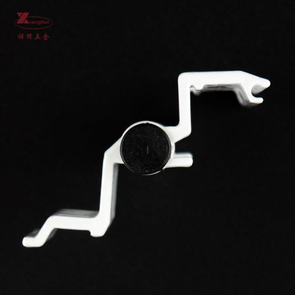 91g Weight Black Aluminium Door Hinge Aluminium Alloy Pivot Hinge Sample