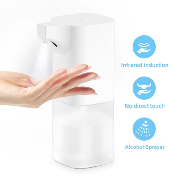 350ML Infrared Soap Dispenser , Auto Soap Dispenser Kitchen Use 4 x AA batteries
