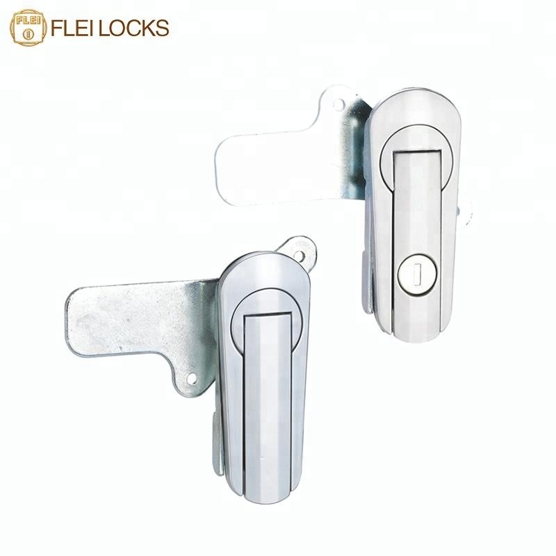 China Zinc Alloy Plane Swing Handle Lock , Electrical Cabinet Door Latch Lock wholesale