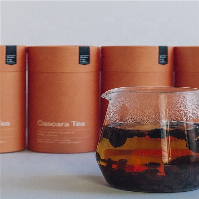 China Varnished Custom Printed Tea Packaging Recyclable Nontoxic CMYK Printing wholesale
