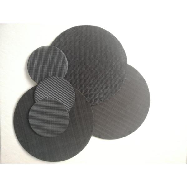14x88 And 20x20 Mesh Black Wire Mesh Filter Disc acid resistance