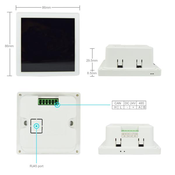 LCD Display Air Conditioning WIFI Smart Wall Light Switch Programmable Room Thermostat