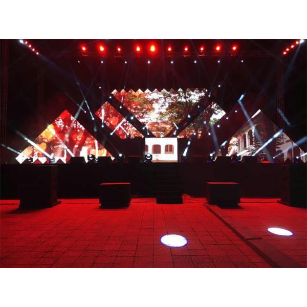 Pixel 10mm Led Billboard Screen , Outdoor Smd Led Display Long View Distance