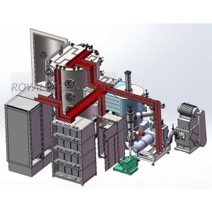 Surgical Tools Titanium Nitride Coating Machine, Medical Instruments TiN Gold