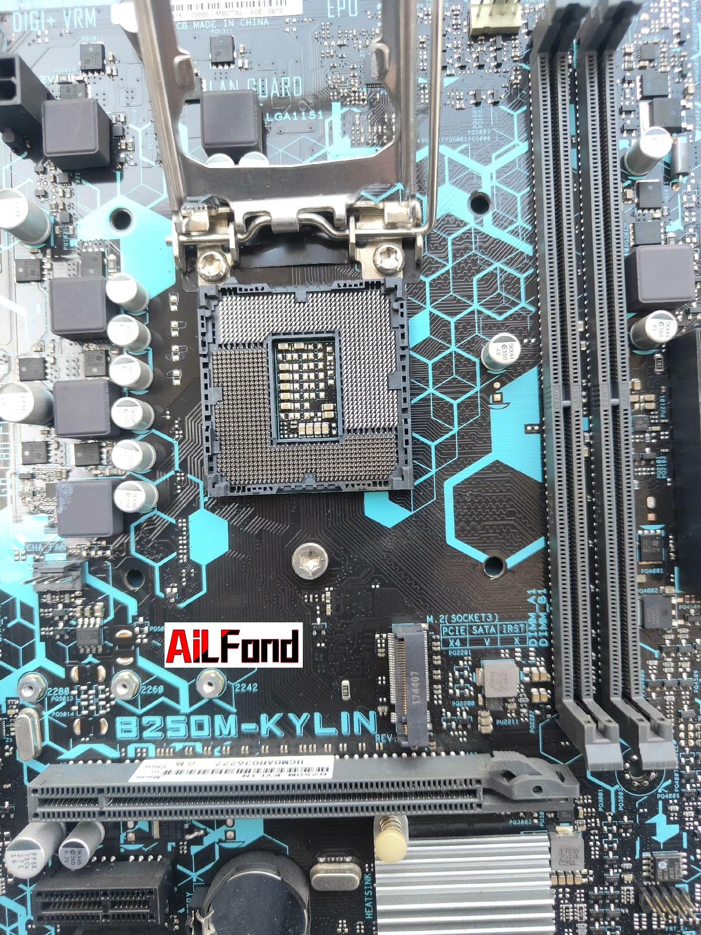 B250M Computer Motherboards B250M-KYLIN For Desktop Gaming PC M2 LGA-1151