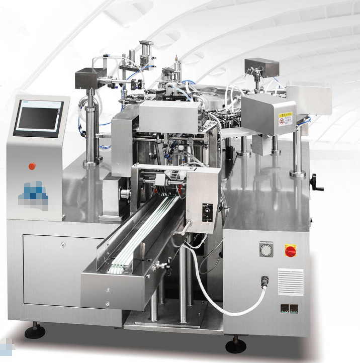 China 30 - 60bags/Min Bag Packing Machine With Touch Screen Display System 220V /5 0Hz Power wholesale