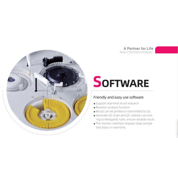 Open System Clinical Chemistry Analyzer ISO Fully Automatic Biochemistry Analyzer