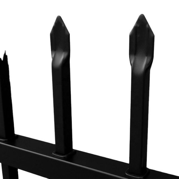 Safety Isolation Galvanized corten steel fence Non Fading Anti Aging From Vietnam