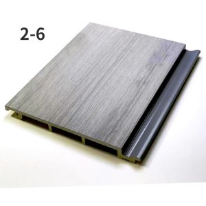 Recycled WPC Wall Cladding Panels Weather Resistant Easy To Install