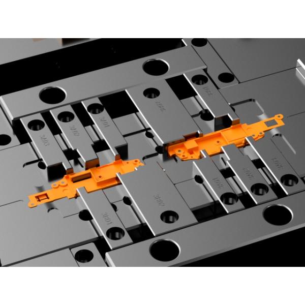 OEM / ODM : Cold Runner Injection Molding & Bracket In Glasses 1*2 No.23058-B