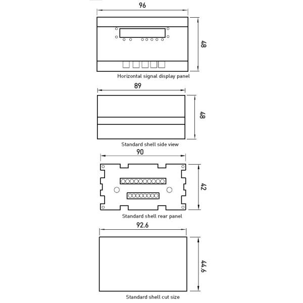 LED Display Digital Weighing Indicator With Self-Diagnostic Function
