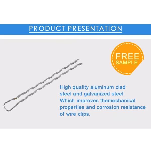 Customize ADSS Pre-twisted Wire OPGW Optical Cable Clamp for Versatile FTTX FTTH