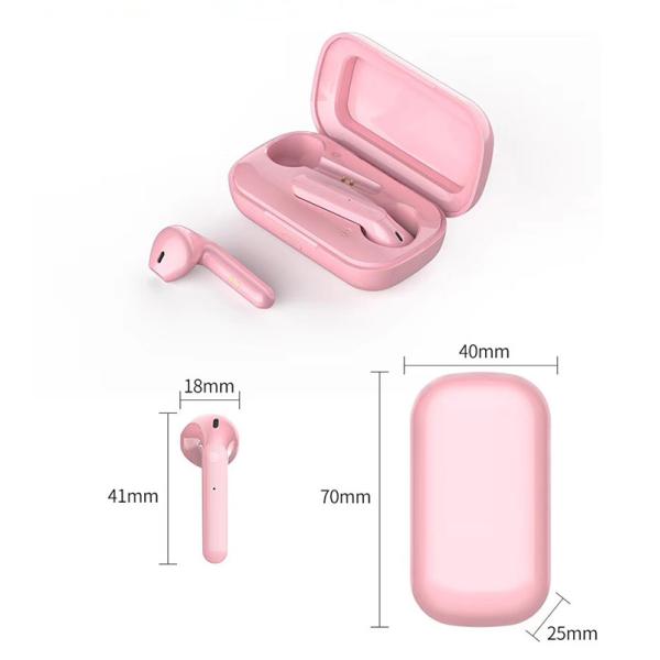 T5 TWS Mono Bluetooth Headphone Mic Binaural In Ear Touch Control 4.3g Stereo Earbuds