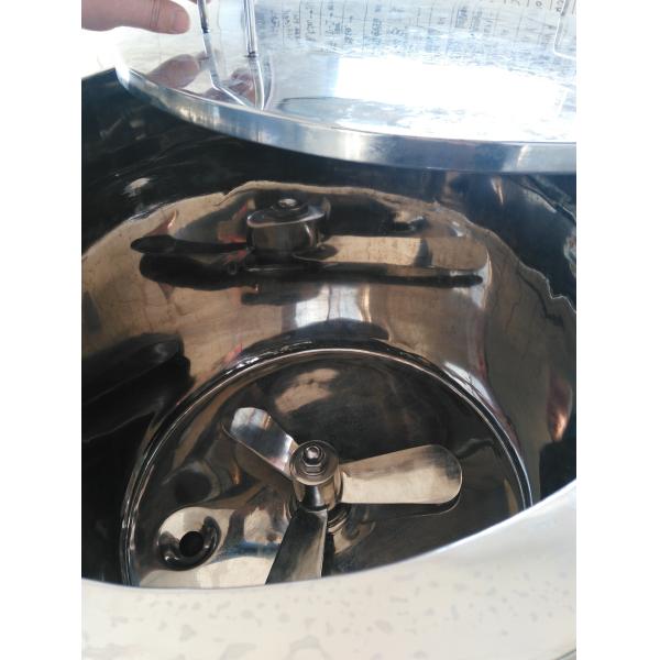 SS316/304 Starch Gelatin Melting Tank With Vacuum And Mix Paddle and platform