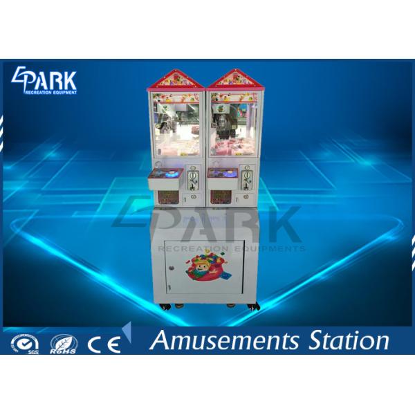Different Color Mini Toy Crane Machine / Grab Toy Machine CE Certificated