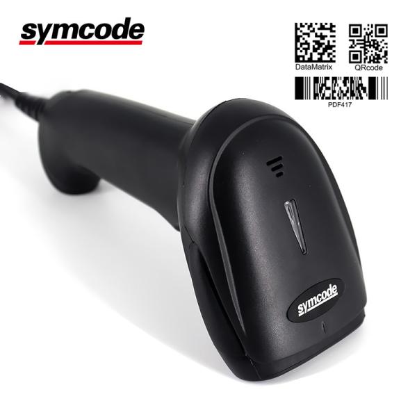 Library Adjustable Image Barcode Scanner 6 - Direction Scan Pattern Operate Easily
