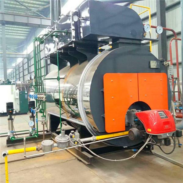 Energy Saving 2 Ton Integrated Gas Oil Fired Condenser Steam Boiler Price For Food Processing Industry