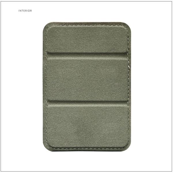 PU Leather Blank Sublimation Phone Card Holder Magnetic Phone Stand Wallet Bag Card Holder