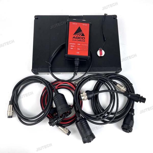 CFC2 laptop+For AGCO Interface Agricultural Diagnostic Scanner For AGCO CANUSB EDT Massey Ferguson FENDT Diagnostic Tool