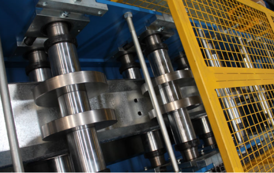 Hydraulic Punching 18stations C Purlin Roll Forming Machine PLC