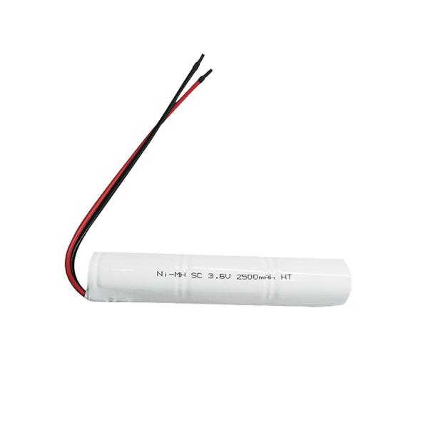 Customized Nickel Rechargeable Battery 3.6v 2500mah Battery