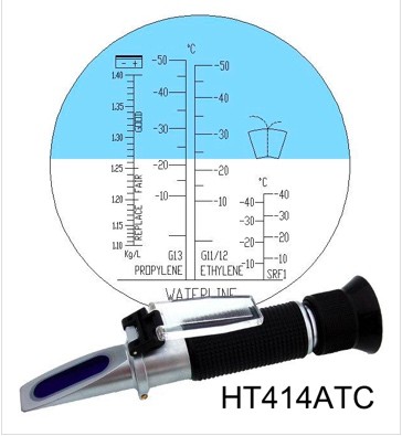 China Freezing Point ATC 32 Range Hand Held Refractometer wholesale