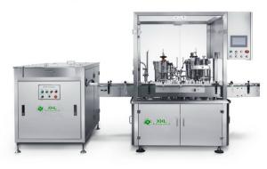 China Sterile 3600BPH 3kw Semi Automatic Bottle Filling Machine wholesale
