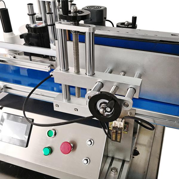 Automatic Plastic Metal Round Can Bottle Labeling Machine With Printer High Speed
