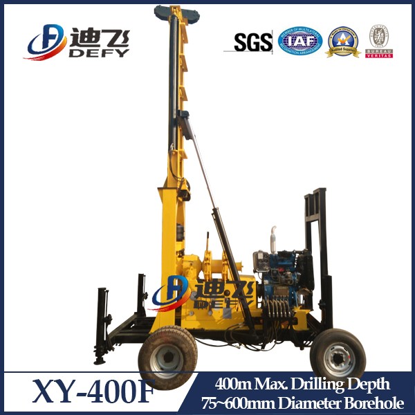 New Arrival!! XY-400C Diesel engine Power Type and New Condition Borehole Drilling Machine