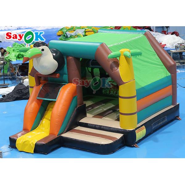 Woodpecker Inflatable Bounce House Commercial Jumping Castle Slide Combo