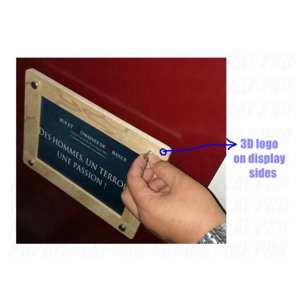 4 Shelves MDF Merchandising Shelf Heavy Duty Holding Capability