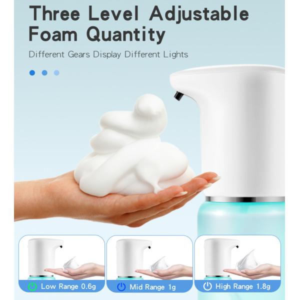 IPX5 Wall Mounted Sensor Soap Dispenser For Camping Hand Washing Machine 400ML