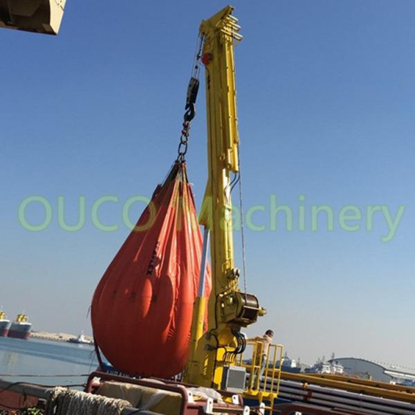 30M Marine Ship Deck 2.5T Mobile Crane Telescopic Boom