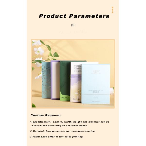 White Cardboard Box Cosmetics Toothbrush Toothpaste Packaging Box Color Box Printing Logo