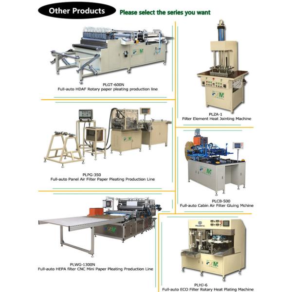 Rotary Six Station Automatic Tapping Machine Air Filter Production Line