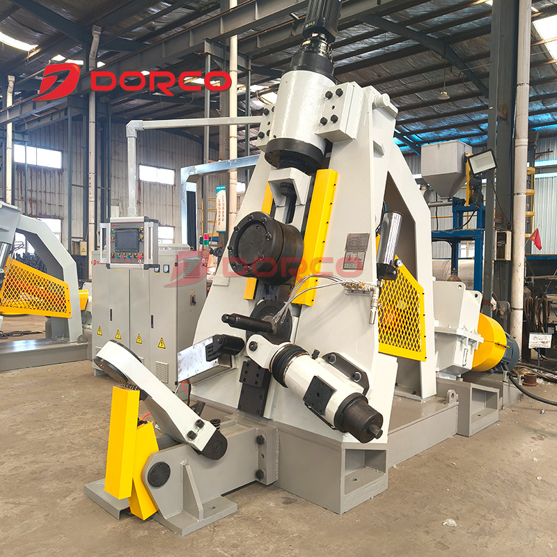 Small Footprint Vertical Ring Rolling Machine Sensitive Operation Cost Effective