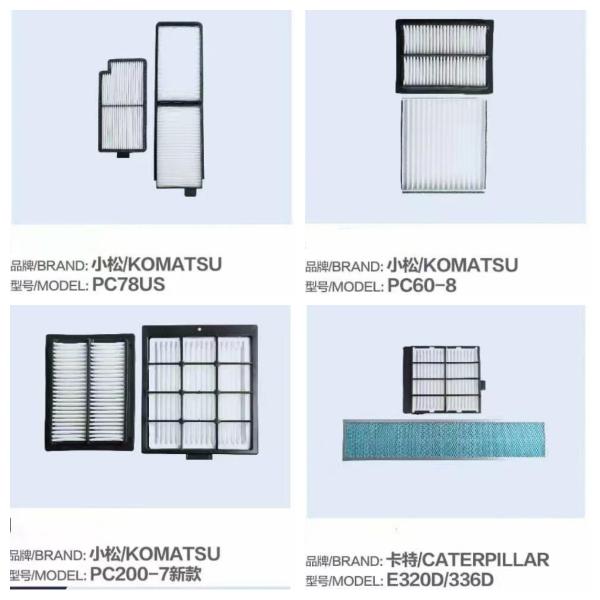 Air Conditioning Filter Element For Excavator